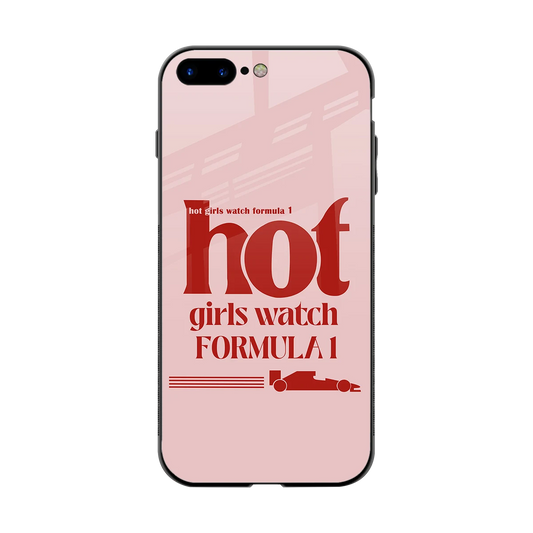 F1 Queen back phone cover | glass case for iphone 8 plus