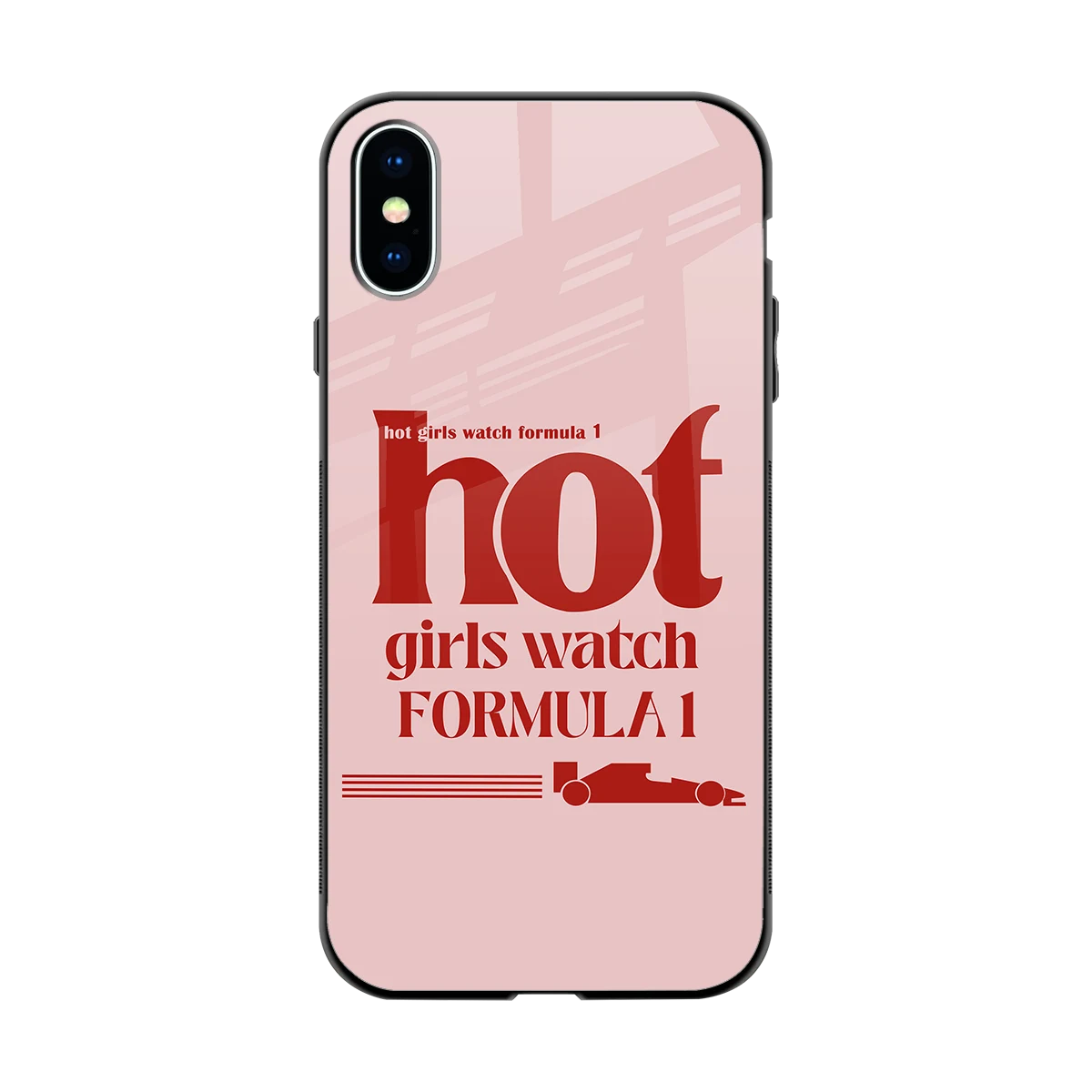 F1 Queen back phone cover | glass case for iphone xs