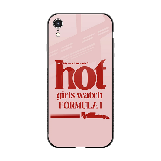F1 Queen back phone cover | glass case for iphone xr