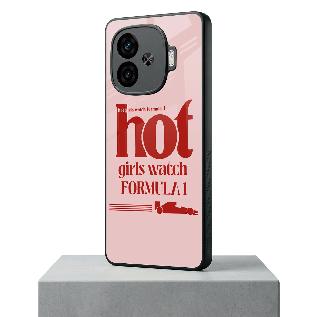 F1 Queen iqoo neo 10r 5g mobile cover | shockproof glass phone case