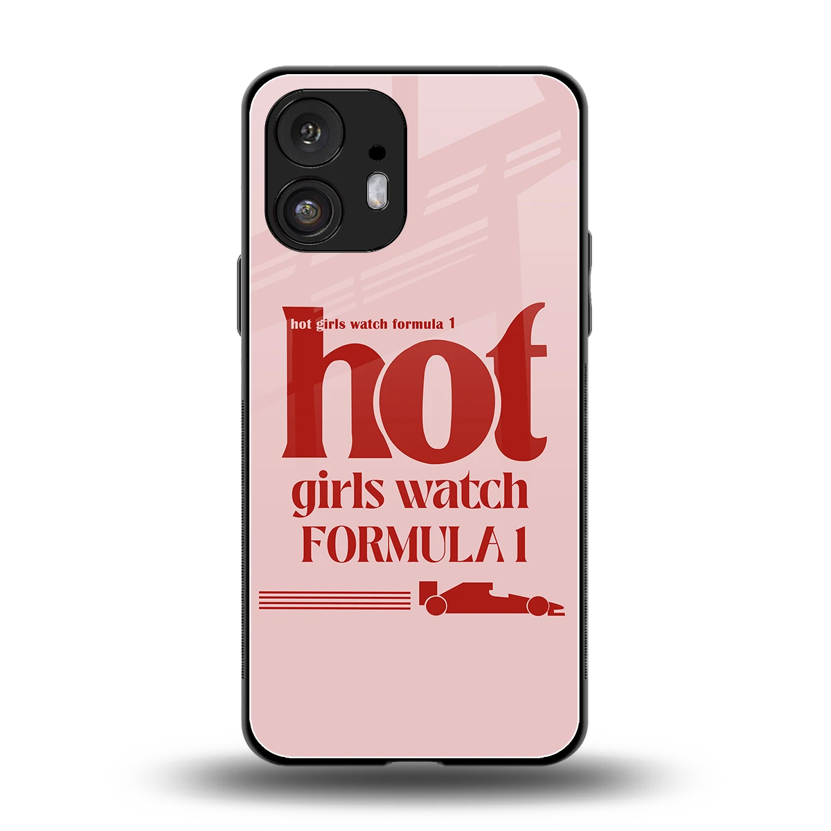 F1 Queen back phone cover | glass case for nothing phone 2