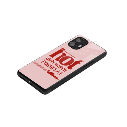 F1 Queen stylish phone case for nothing phone 2 | glossy glass and slim fit