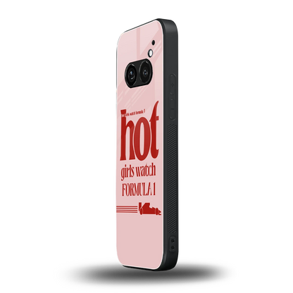 F1 Queen nothing phone 2a mobile cover | shockproof glass phone case