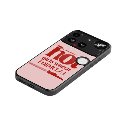 F1 Queen stylish phone case for nothing phone 3 | glossy glass and slim fit