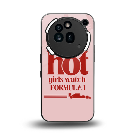 F1 Queen back phone cover | glass case for nothing phone 3a pro