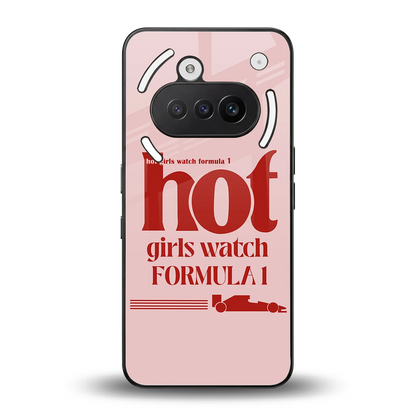 F1 Queen back phone cover | glass case for nothing phone 3a