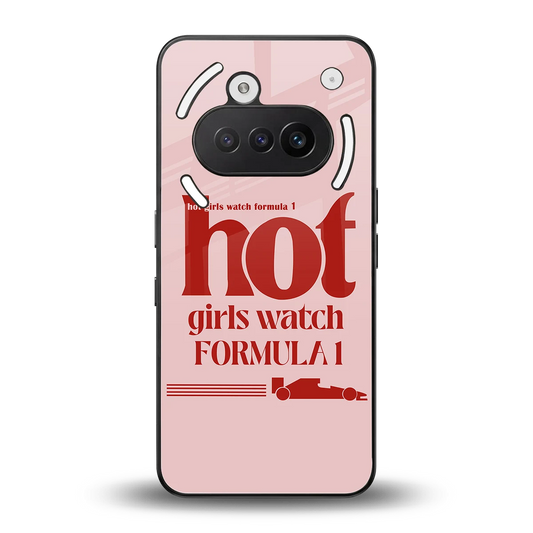 F1 Queen back phone cover | glass case for nothing phone 3a