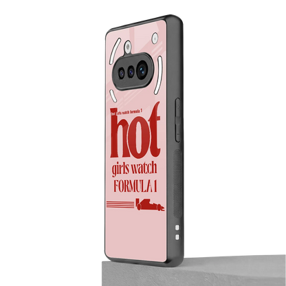 F1 Queen nothing phone 3a mobile cover | shockproof glass phone case