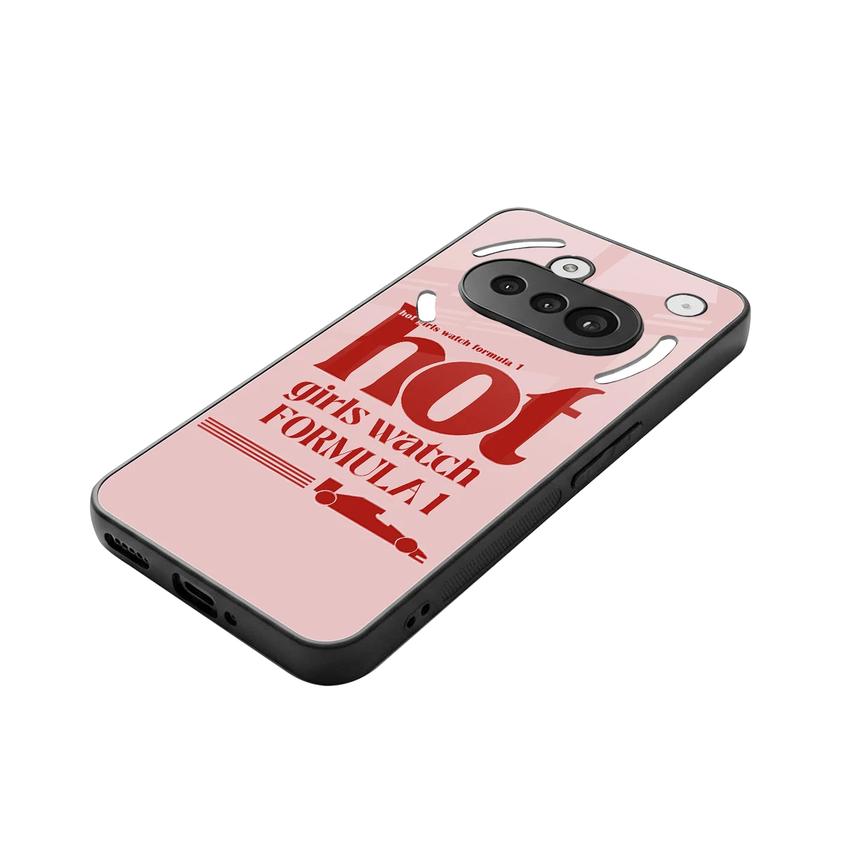 F1 Queen stylish phone case for nothing phone 3a | glossy glass and slim fit
