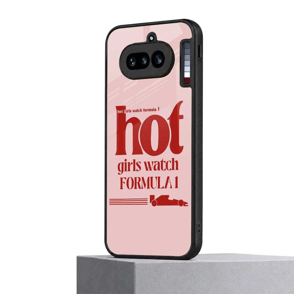 F1 Queen nothing phone 4a mobile cover | shockproof glass phone case
