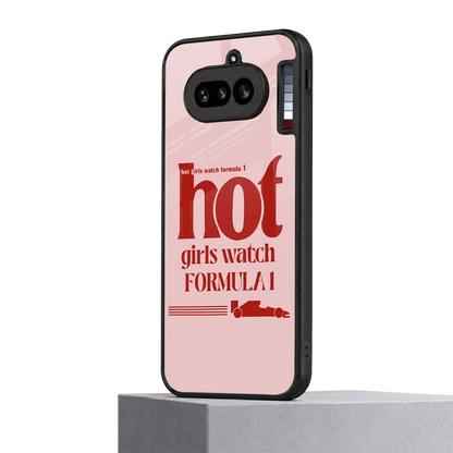 F1 Queen nothing phone 4a mobile cover | shockproof glass phone case
