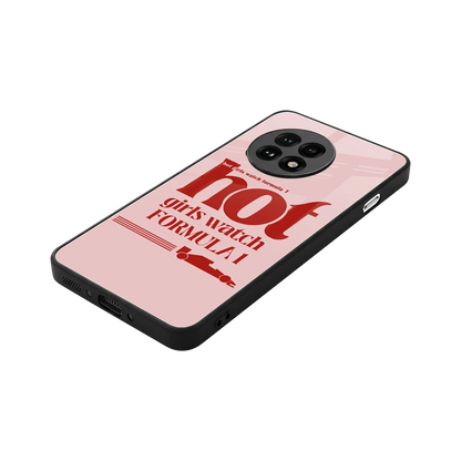 F1 Queen stylish phone case for oneplus 13r | glossy glass and slim fit