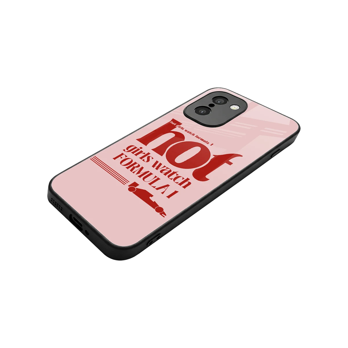 F1 Queen stylish phone case for oneplus 15r | glossy glass and slim fit