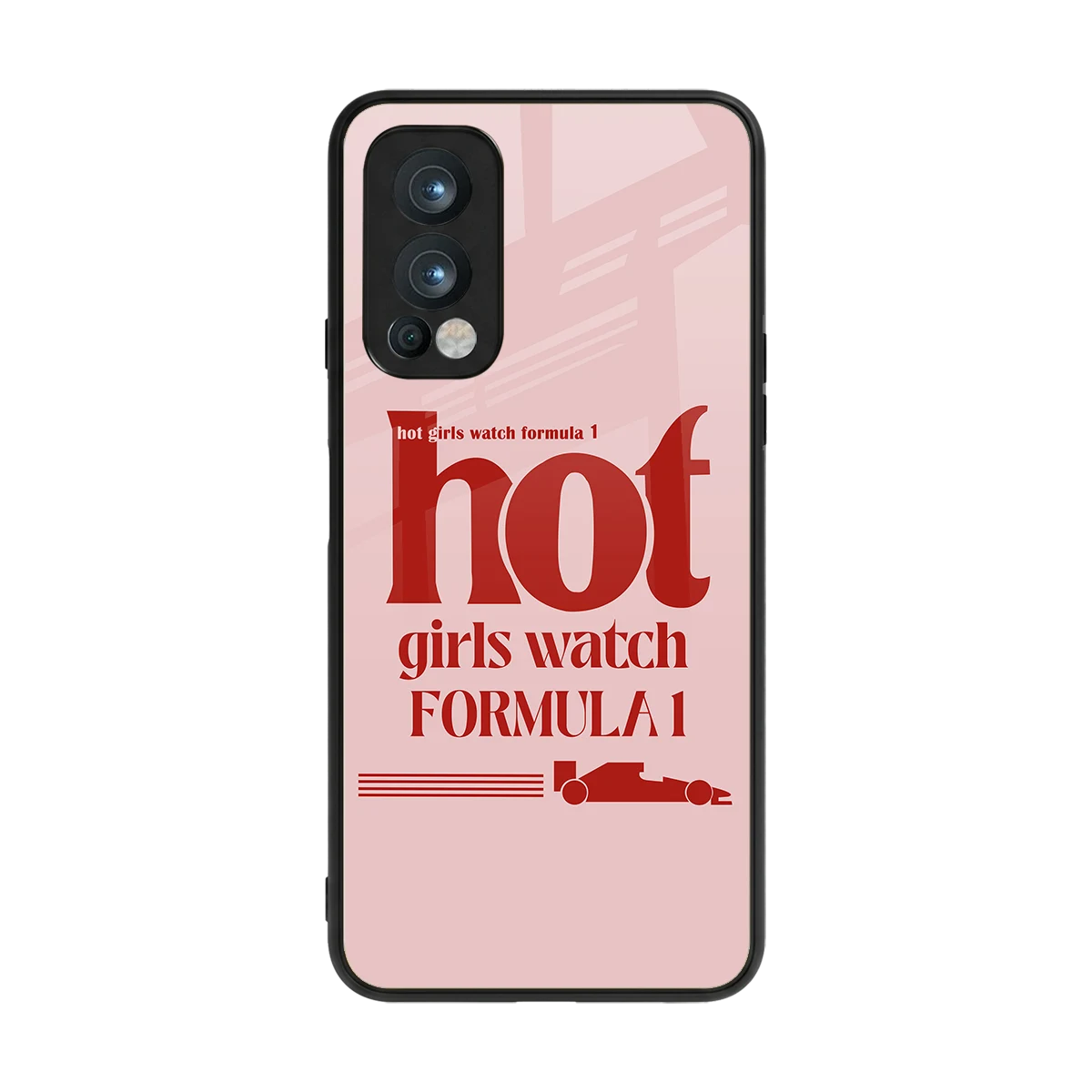 F1 Queen back phone cover | glass case for oneplus nord 2