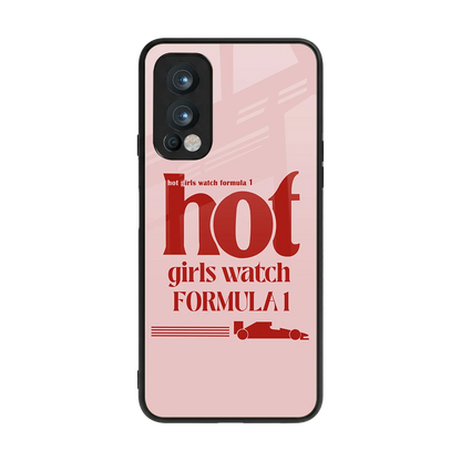 F1 Queen back phone cover | glass case for oneplus nord 2