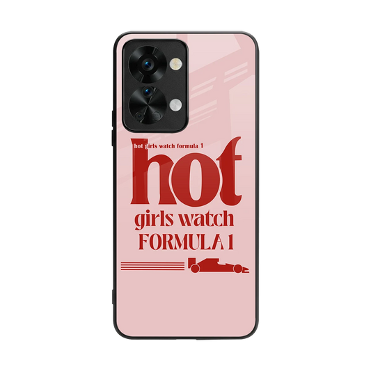 F1 Queen back phone cover | glass case for oneplus nord 2t