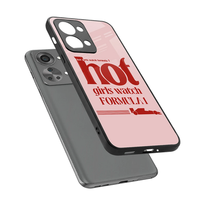 F1 Queen sleek oneplus nord 2t cover with tempered glass back and TPU edges