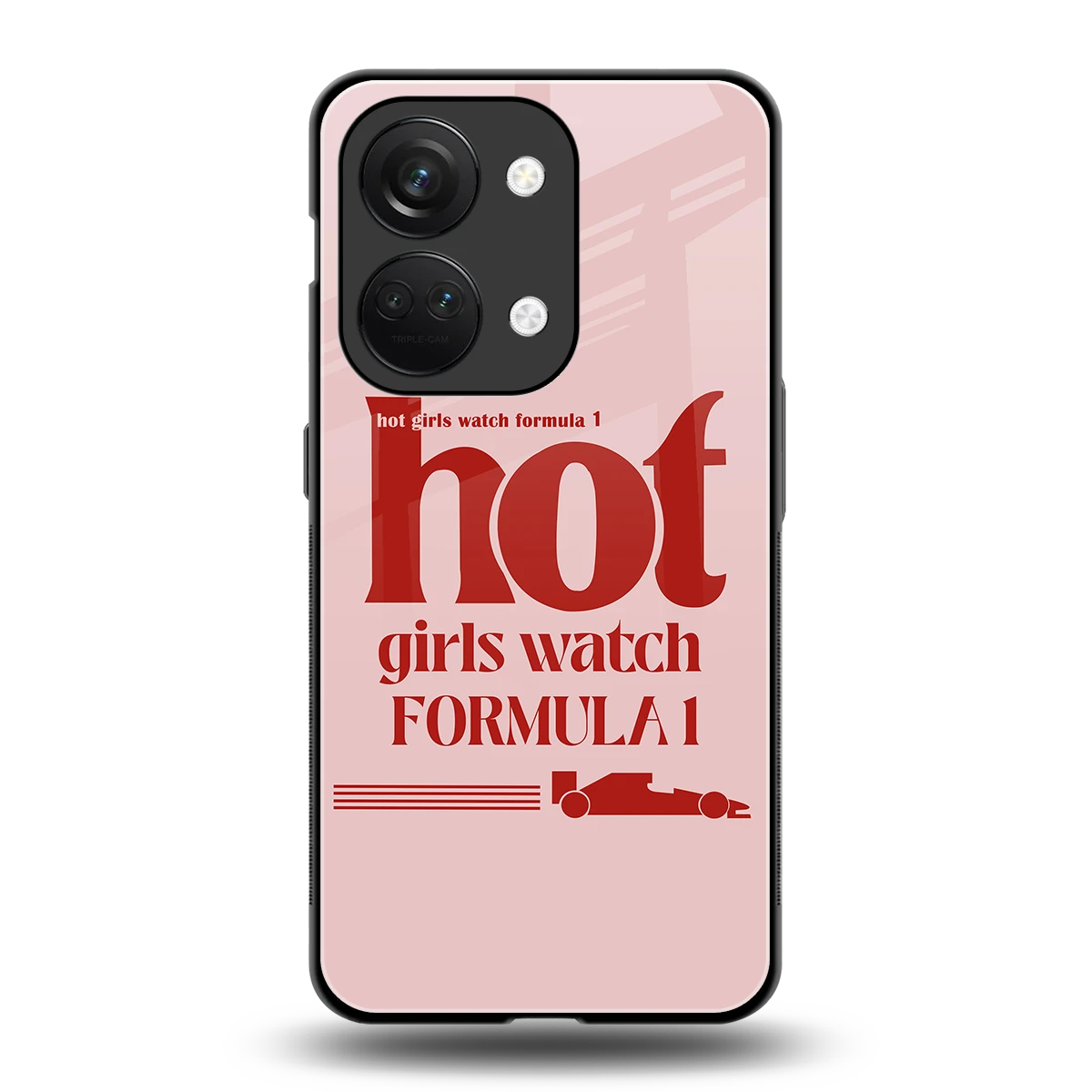 F1 Queen back phone cover | glass case for oneplus nord 3