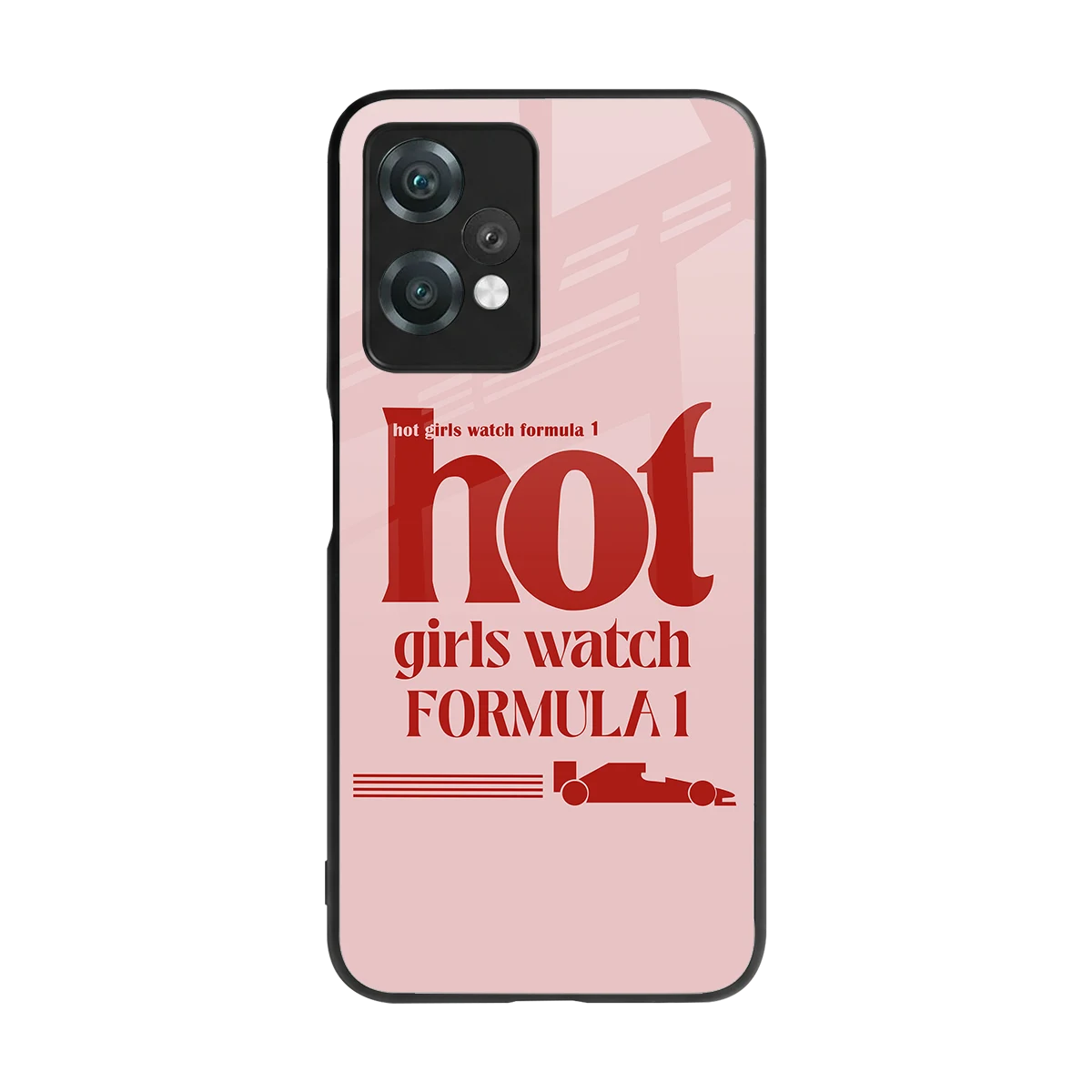 F1 Queen back phone cover | glass case for oneplus nord ce 2 lite