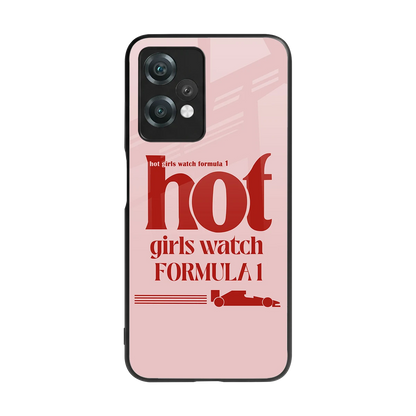 F1 Queen back phone cover | glass case for oneplus nord ce 2 lite