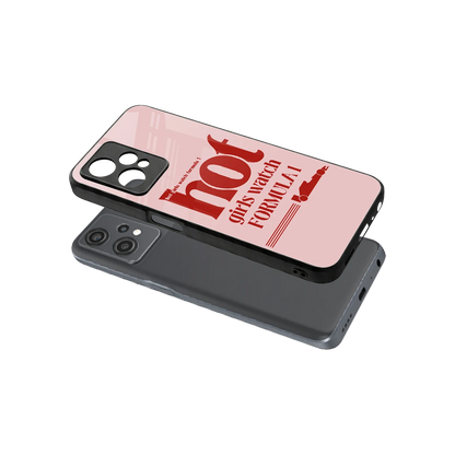 F1 Queen sleek oneplus nord ce 2 lite cover with tempered glass back and TPU edges
