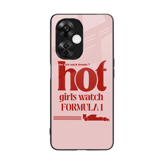 F1 Queen back phone cover | glass case for oneplus nord ce 3 lite