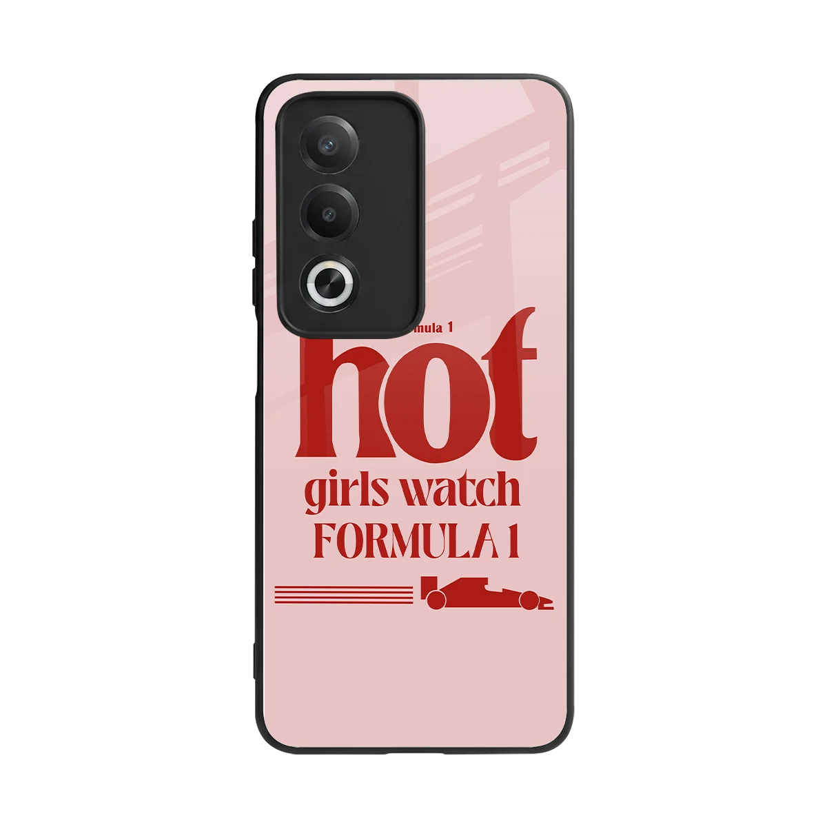 F1 Queen back phone cover | glass case for oppo a3 pro