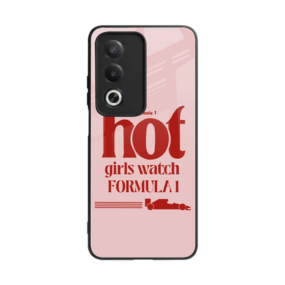 F1 Queen back phone cover | glass case for oppo a3 pro