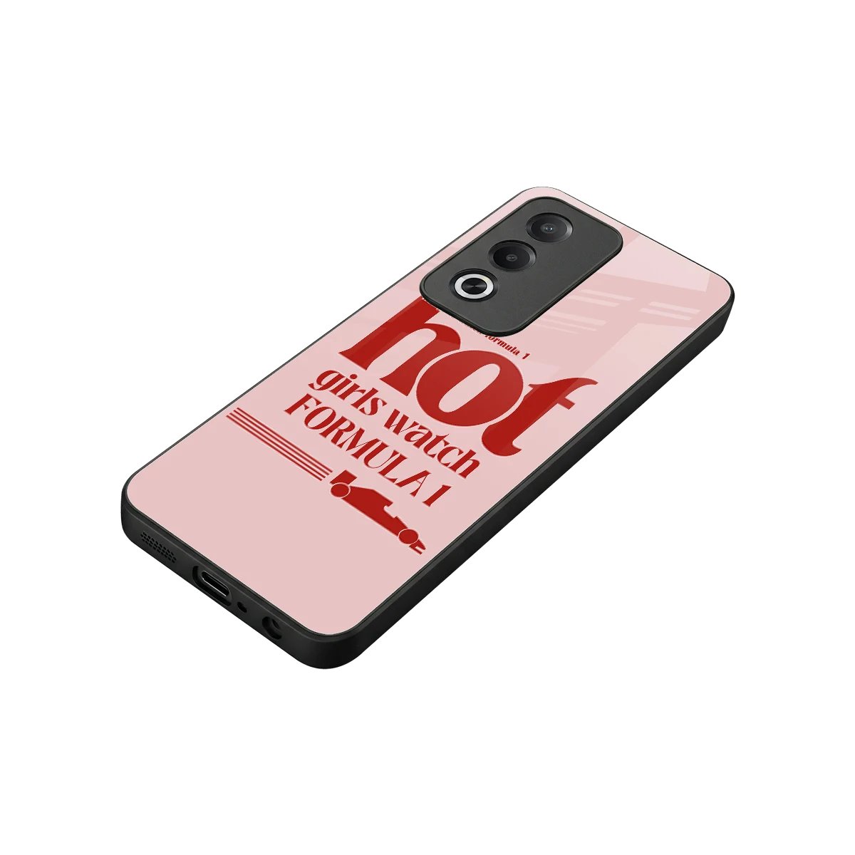 F1 Queen stylish phone case for oppo a3 pro | glossy glass and slim fit