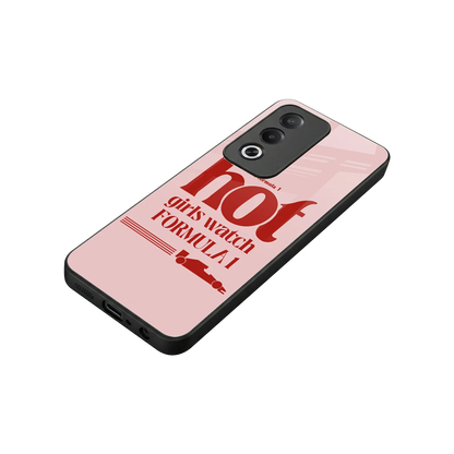 F1 Queen stylish phone case for oppo a3 pro | glossy glass and slim fit