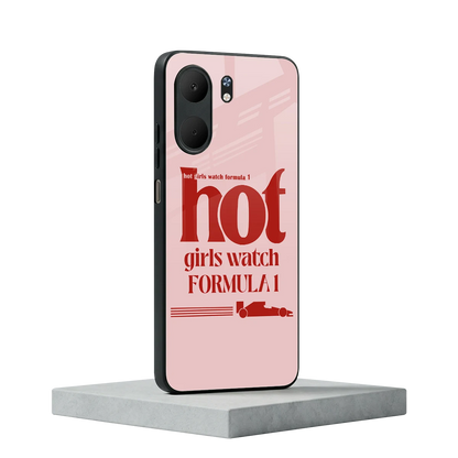 F1 Queen oppo a5x 5g mobile cover | shockproof glass phone case