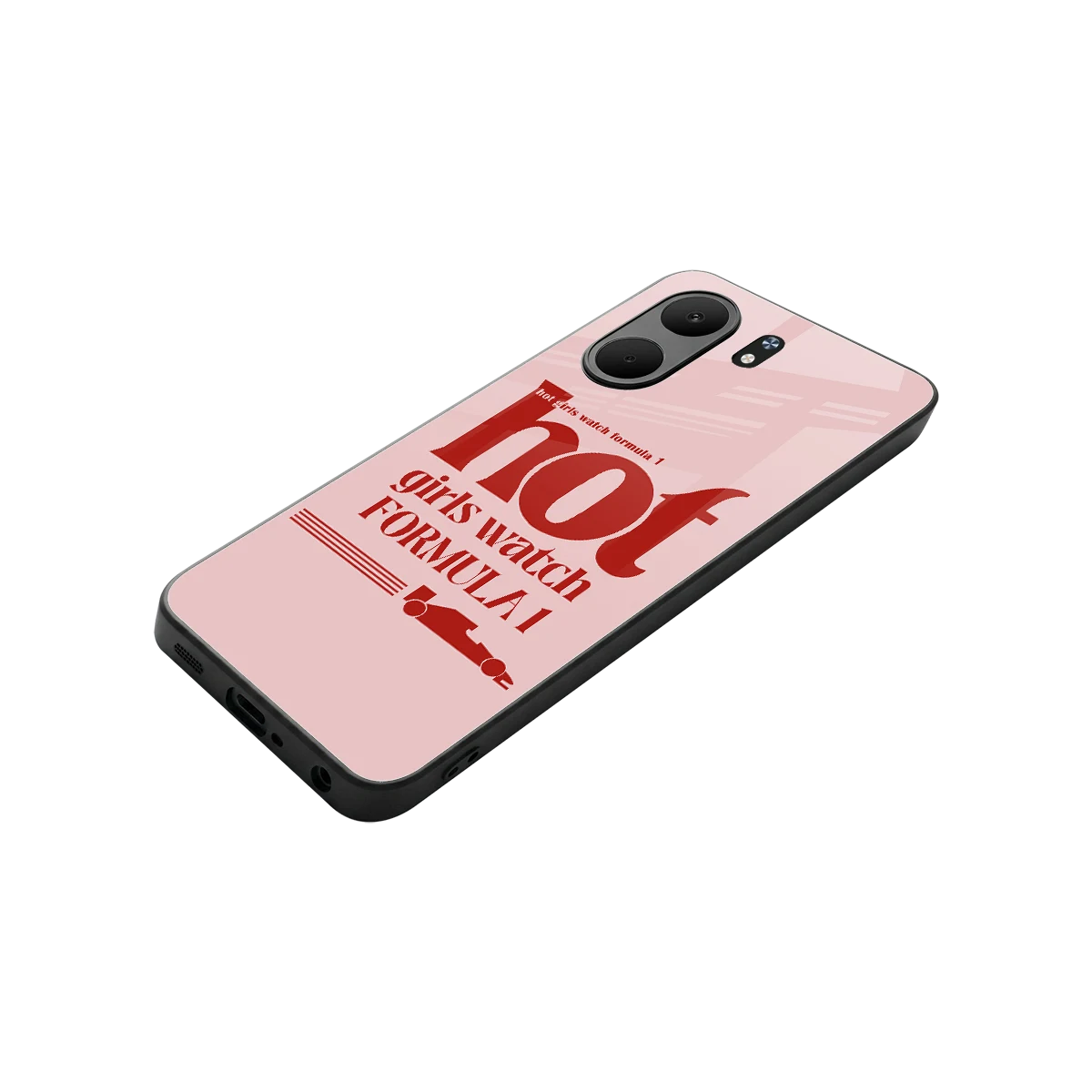 F1 Queen stylish phone case for oppo a5x 5g | glossy glass and slim fit