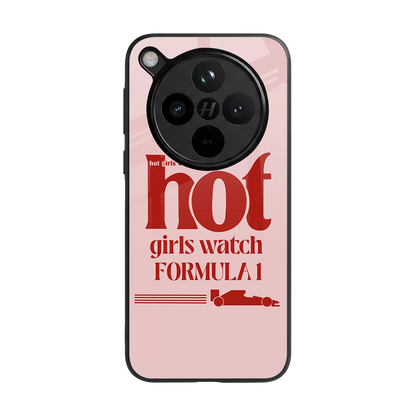 F1 Queen back phone cover | glass case for oppo find x8