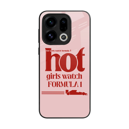 F1 Queen back phone cover | glass case for oppo find x9