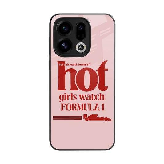 F1 Queen back phone cover | glass case for oppo find x9