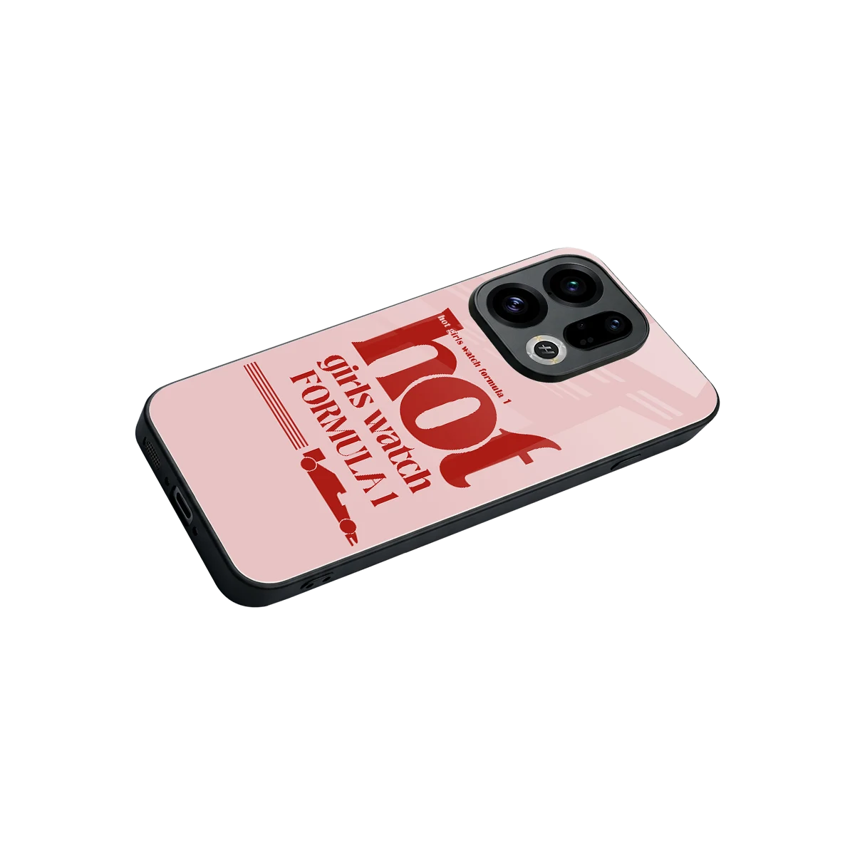 F1 Queen stylish phone case for oppo find x9 | glossy glass and slim fit