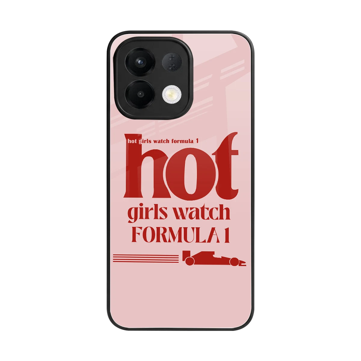 F1 Queen back phone cover | glass case for oppo k13 5g