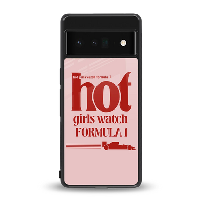 F1 Queen back phone cover | glass case for google pixel 6 pro