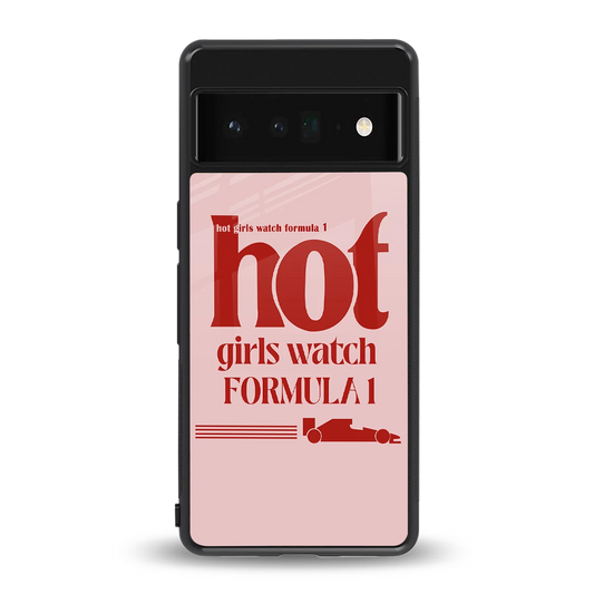 F1 Queen back phone cover | glass case for google pixel 6 pro