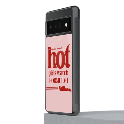 F1 Queen stylish phone case for google pixel 6 pro | glossy glass and slim fit