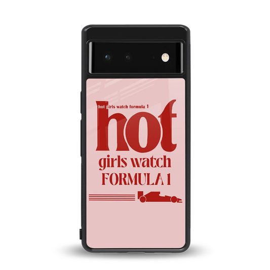 F1 Queen back phone cover | glass case for google pixel 6
