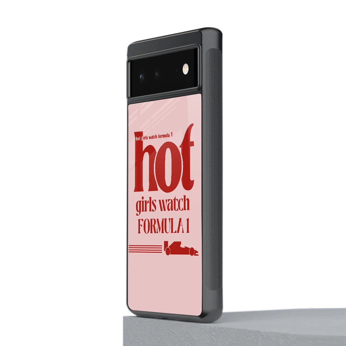 F1 Queen stylish phone case for google pixel 6a | glossy glass and slim fit