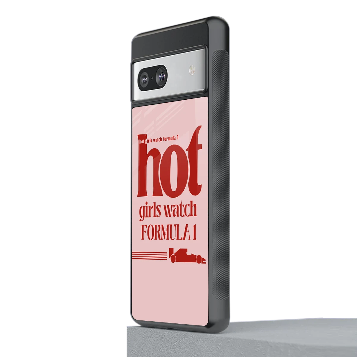 F1 Queen stylish phone case for google pixel 7a | glossy glass and slim fit