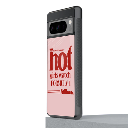 F1 Queen stylish phone case for google pixel 8 pro | glossy glass and slim fit