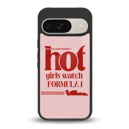 F1 Queen back phone cover | glass case for google pixel 9