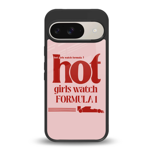 F1 Queen back phone cover | glass case for google pixel 9