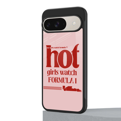 F1 Queen google pixel 9 mobile cover | shockproof glass phone case