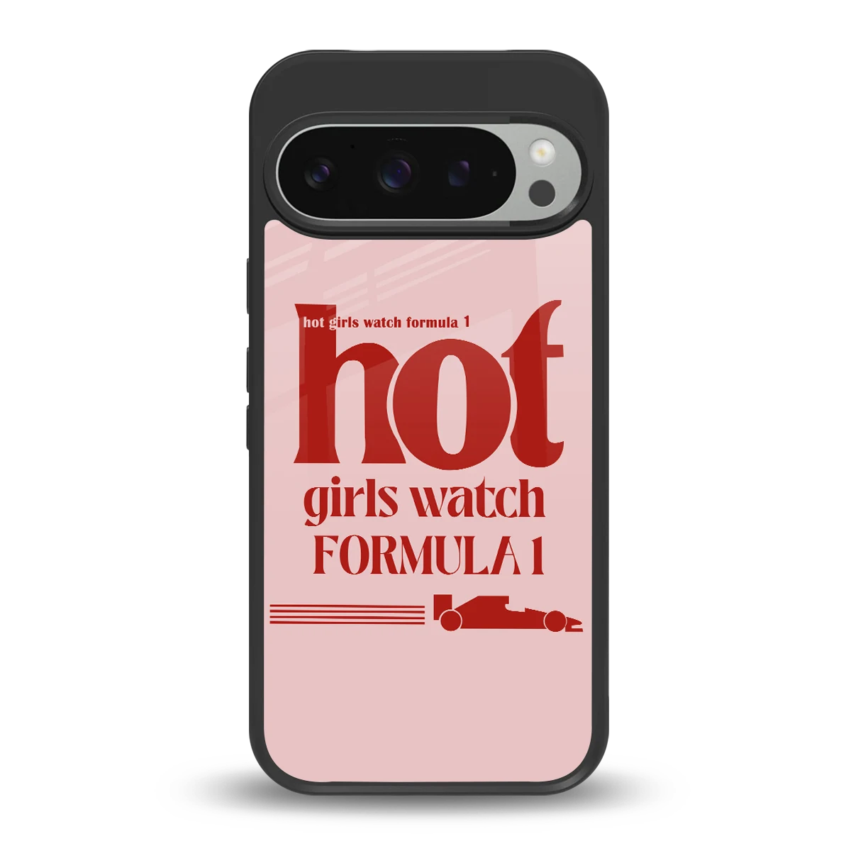 F1 Queen back phone cover | glass case for google pixel 9 pro xl