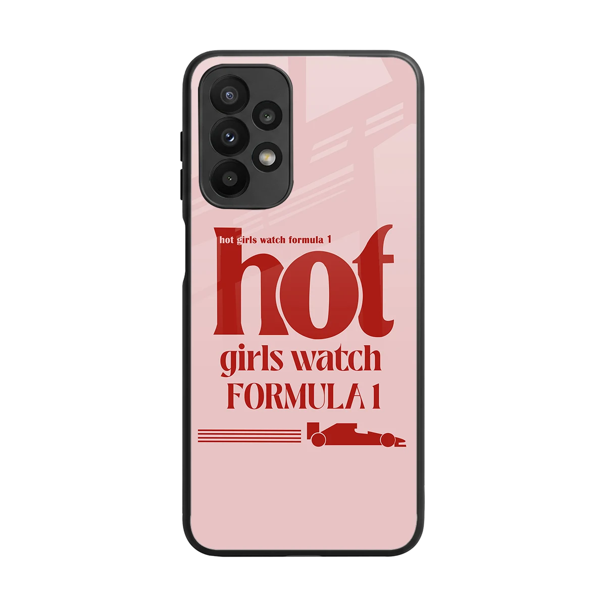 F1 Queen back phone cover | glass case for samsung galaxy a23