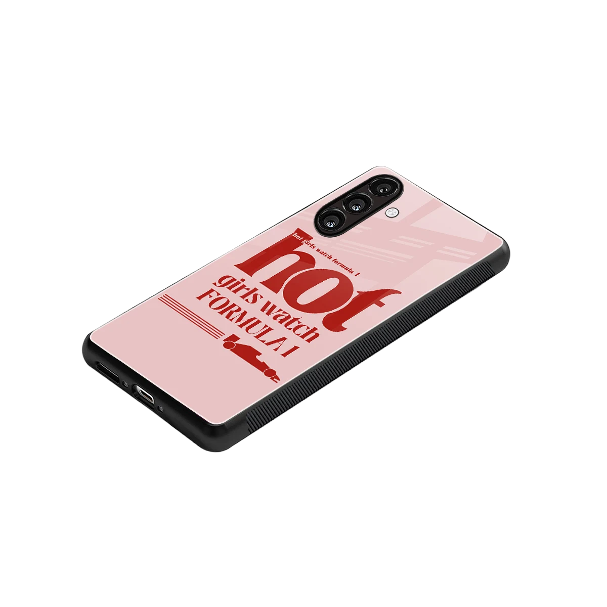 F1 Queen stylish phone case for samsung galaxy a37 5g | glossy glass and slim fit